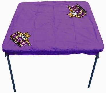Rivalry Distributing RIV-RV251-4000 LSU Tigers NCCA Ultimate Card Table Cover