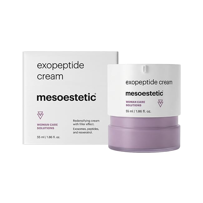 Mesoestetic Crema facial redensificante con exosomas y postbióticos, 55 ml