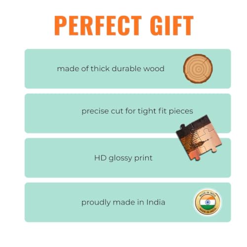 Image of Spirit Animal Series Combo: The Fearless Tiger & The Precious Peacock - 2 x 500 Piece Wooden Jigsaw Puzzles for Teens & Adults (Age 13+) | Mindful, Challenging | Gift-Ready Premium Box