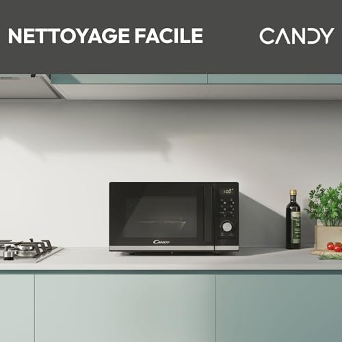 Candy Moderna CMGA25TNDB Four Micro ondes avec Grill 25 litres Fonction Décongélation 20 Menus Automatiques Nettoyage Facile - vue 5