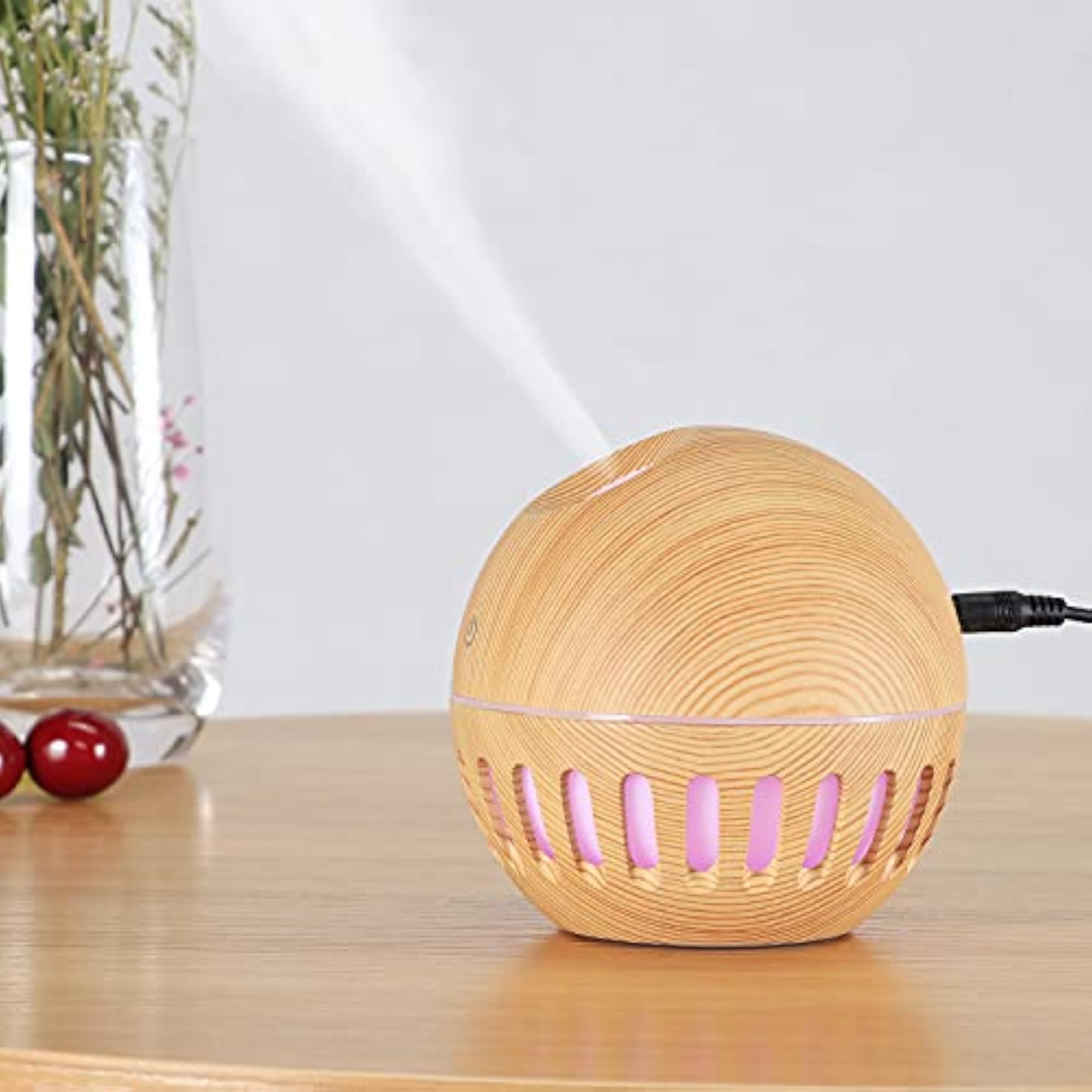 Mini Mist Humidifier with LED Night Lights