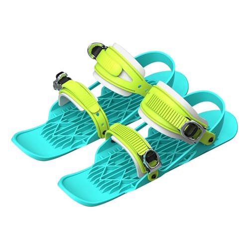 WZWTYSM Mini-Kurzski, Mini-Skischuhe, Outdoor-Sportarten, Snowboard-Schlitten, Kurzski, Schneeschild-Ski, Mini-Ski