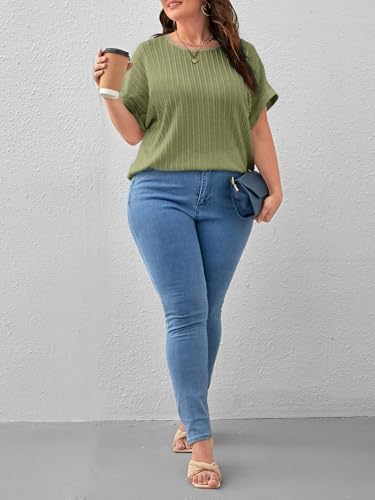 Image of Zilcon Womens Dressy Casual Business Work Tops Half Sleeve Boat Neck Jacquared Top for Women Formal, Casual, Office, Date, Outing, Party Tops