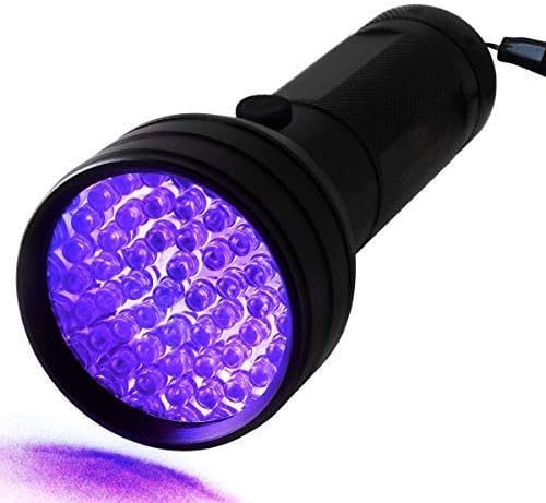 SunGrow Pet Urine Detector Light, Handheld Super Bright Light for Dog & Cat, Spots Invisible Stains, Aluminum Alloy Material, Multifunctional Torch