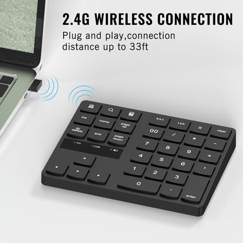 Recopilación de Teclado numerico inalambrico - los más vendidos. 20 Imagen adicional