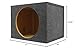 Rockville RSQ15 2.6 cu.ft. Sealed Car Subwoofer Enclosure, Single 15