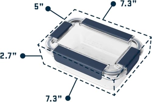 Image of YETI Plastic Food Storage Container, BPA Free, Locking & Airtight Lid, Microwave, Freezer, and Dishwasher Safe, Leak-Proof, Cooler and Thin Ice Compatible