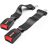 AccsPro Seat Belt Cover Extender, Comfortable and Convenient Works for Most Models Pack of 2 Extension (14 Inch)