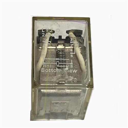 Relé industrial LY2-D 24V DCV electromecánico de alta fiabilidad, 5 uds.