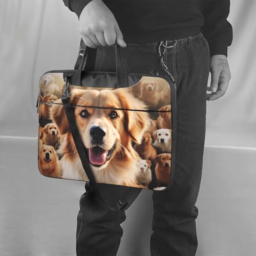 Bolso Tote para Laptop con diseño de Retriever para hombres y mujeres miniatura 6