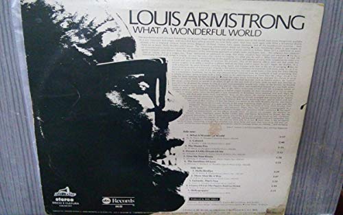 What a Wonderful World [Vinyl] [Vinyl] Armstrong, Louis
