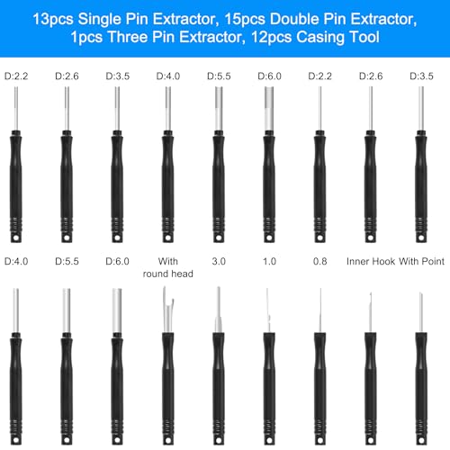 Image of Kikerike Terminal Removal Tool Kit (41Pcs-Black)