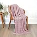 Dalisa Silky Tencel™ Premium Throw Blanket - Soft, Breathable, 50x60 Inches Pink, Crochet Lace, Oeko-Tex Certified, Snuggling & Lounging - Emily