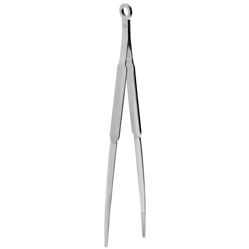 Rösle Stainless Steel Fine Tongs, 12.2-inch