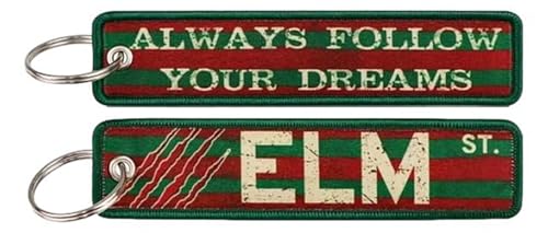 TCB Creations Nightmare Elm Street Freedy Horror Kreuger Key Ring