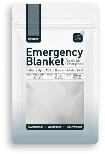 Altland 50 Pack of Emergency Blankets - Bulk Heat Reflective Blankets for Winter Survival Kits, Disaster Preparedness, Cold Weather Camping, and Homeless Care Packages - Image 6
