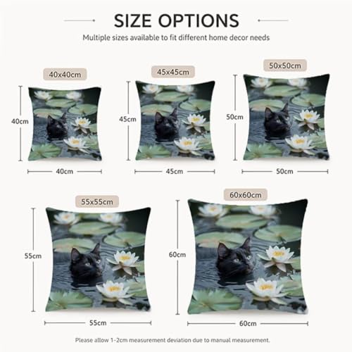 Coussin extérieur imperméable 45x45 cm lot de 2 avec zip invisible - 8