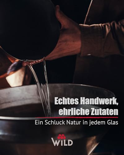 Brennerei Wild, Goldbrand Williams-Gold, Fruchtig Mild, 35% Vol., Intensives Birnenaroma, Auf Früchten nachgereift, Premium Qualität, Made in Germany