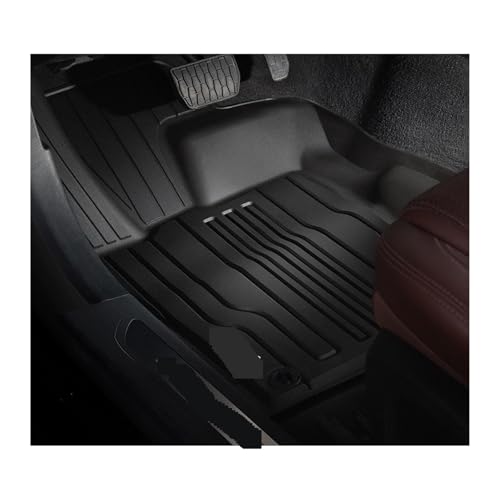 Tapis de sol TPE Jaguar XE auto sur mesure noir imperméable lavable