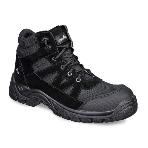 Bottines en daim composite S1PL légères contre les glissades et la fatigue
