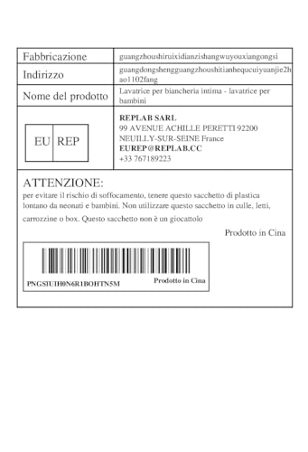 Underwear Washing Machine - Kids Washing Machine | Mini Drawstring Washing Machines | Mini Fully Automatic Washing Machines for Delicate Washing Machines, Ideal for Bras, Underwear and Socks - Image 9