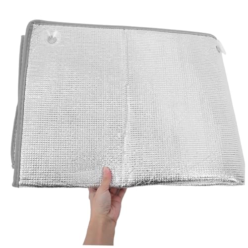 Vinilo protector térmico para ventana 110x100 cm plateado miniatura 4