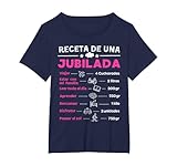 Camiseta Jubilada Mujer Jubilación 2023 Receta Cocina Camiseta