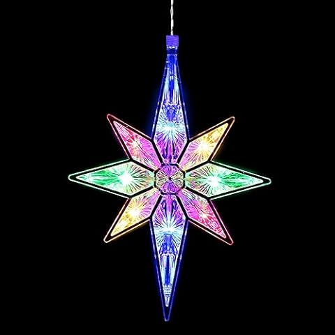 Mudder 10.8 Inch LED Christmas Star Decoration Cover