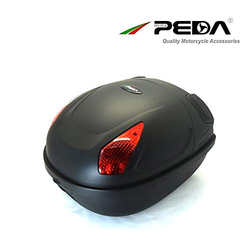 PEDA Motorcycle Scooter ebike Top Case ABS 17L Small Rear Box PP Luggage