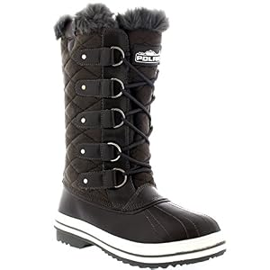 Polar Polar Womens Snow Quilted Tall Winter Snow Waterproof Faux Fur Boots Warm Rain - 6 - GRS39 YC0007 Polar Polar Womens Snow Quilted Tall Winter Snow Waterproof Faux Fur Boots Warm Rain - 6 - GRS39 YC0007