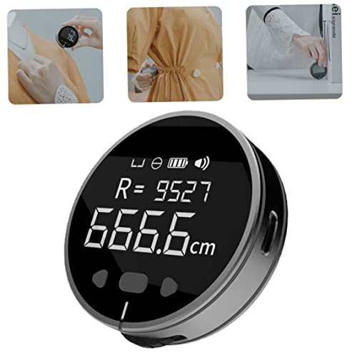 Cinta métrica digital recargable con pantalla LCD miniatura 4