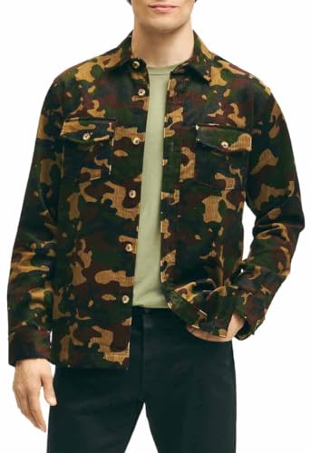 Image of Brooks Brothers Men's Medium Wale Corduroy Shirt Jacket