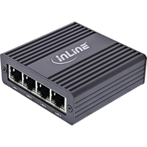 Inline Adaptateur réseau USB-A, 4 x RJ45 Gigabit, USB 3.2 Gen.1, 33380 V