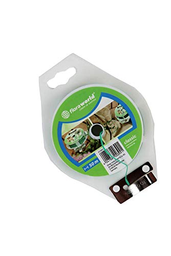 Preisvergleich Produktbild Floraworld 010935 Flachbindedraht Classic 50 m