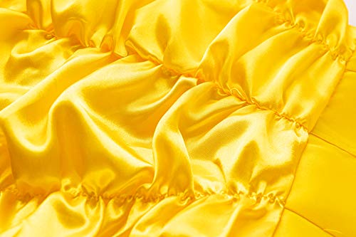 Disfraz princesa Funna vestido con accesorios amarillo miniatura 4
