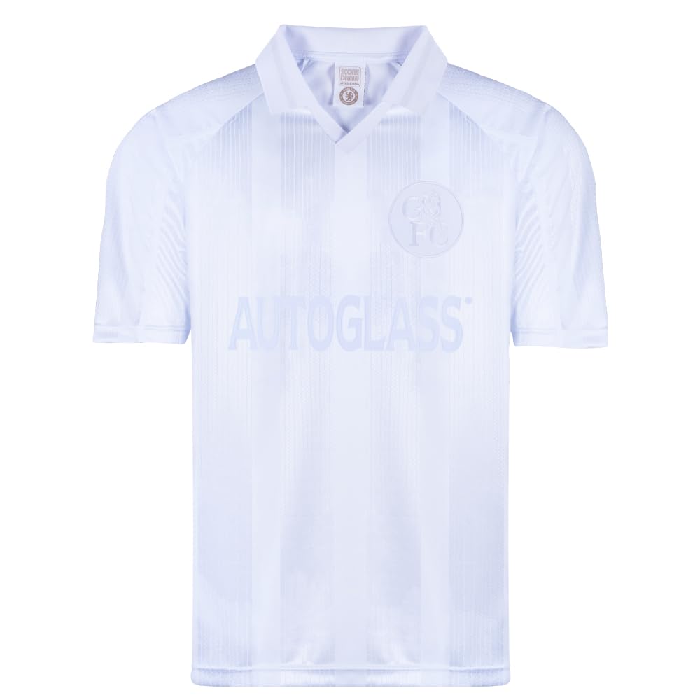 Score Draw Chelsea 1998 Blank Shirt Blue/White