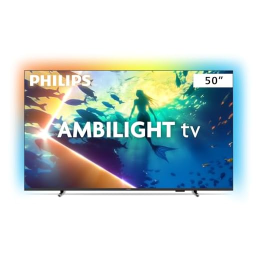 PHILIPS, Smart TV Ambilight 50" 4K, 50PUG8100/78, Comando de Voz, HDR10+/Dolby Atmos, VRR/ALLM, Bluetooth