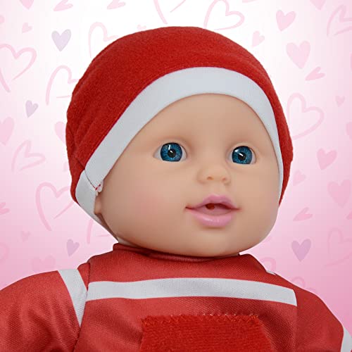 Image of The New York Doll Collection 11 inch Soft Body Doll in Gift Box - Award Winner & Toy 11'' Baby Doll (Red Caucasian), (B332)