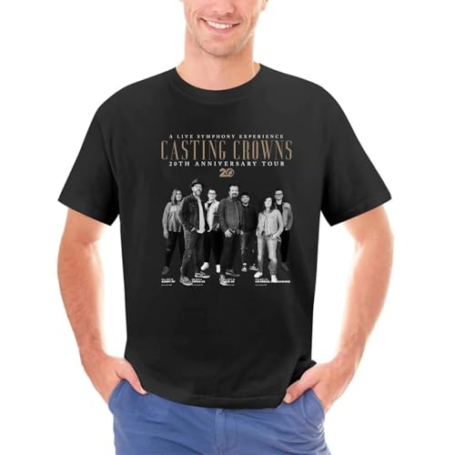 Photo de UHYGdrfs225 Casting-Crowns-20th-Anniversary-Tour-Shirt-Casting-Crowns-Band-Fan-Shirt-Casting-Crowns