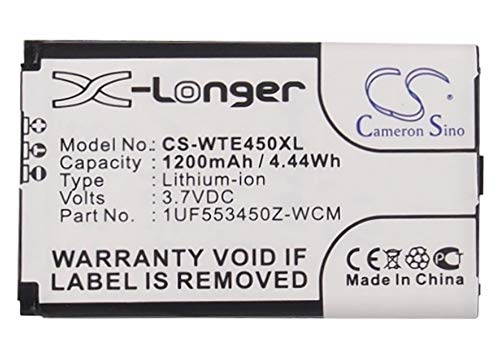 Replacement Battery for Wacom CTL-470 CTH-470 CTH-670 CTH-470S CTH-670S CTH-670S-DE Series,fits 1UF553450Z-WCM B056P036-1004,1200mAh Replacement Battery for Wacom CTL-470 CTH-470 CTH-670 CTH-470S CTH-670S CTH-670S-DE Series,fits 1UF553450Z-WCM B056P036-1004,1200mAh