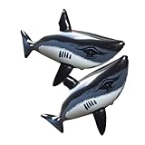 SUPVOX 2 Stück Aufblasbares Poolspielzeug PVC Schwimmtier Wasserspielzeug für Outdoor Pool...