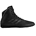 adidas Mat Wizard 4 Men's Wrestling Shoes, Carbon/Black, Size 10