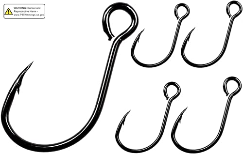 Crochets de pêche inline par 50 ou 100pcs pour optimiser le ferrage des leurres - 5