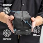 HUMMINGBIRD JetPack Toiletry Bag for Men, Premium Mens Travel Bag, Toiletry Organizer Dopp Kit, Water Resistant Shaving Bag for Toiletries and Accessories, Bathroom Organizer for Travel Essentials - Image 3