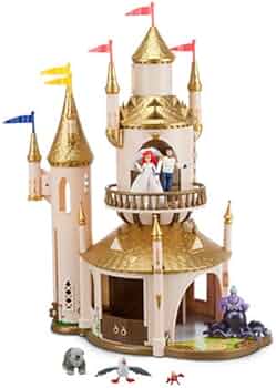 ディズニー　キャッスルコレクション　オーナメント　７個セット　アリエル　ベル他 ディズニー キャッスルコレクション オーナメント 7点セット アリエル