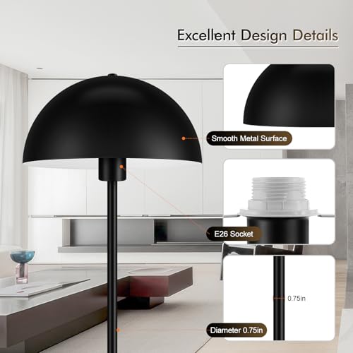 Floor Lamp Industrial Black 65.6in - Image 3