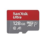 SanDisk 128GB Ultra MicroSDXC per Chromebook UHS-I Card + Adattatore SD (Compatibile)