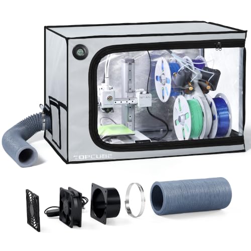 Image of TOPCUBE 3D Printer Enclosure for Bambu Lab A1 Mini Combo with Exhaust Kit