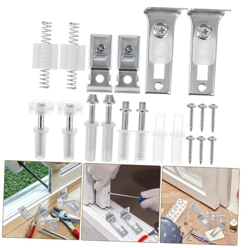 Outanaya Set de Herrajes para Puerta Bifold - Kit de Reparación con 20 Piezas para Puertas Plegables miniatura 4