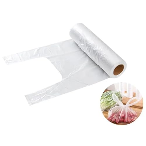 Lot de 500 sacs de congélation en plastique transparent Sacs polyvalents et durables pour fruits et légumes frais | Sandwichs à usage multiple